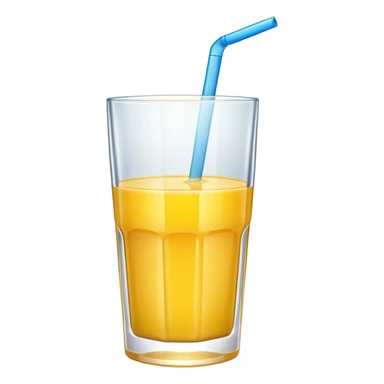 Yellow juice  sticker