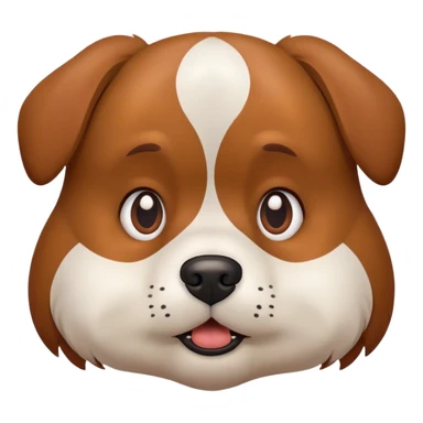 Dog saying idk sticker