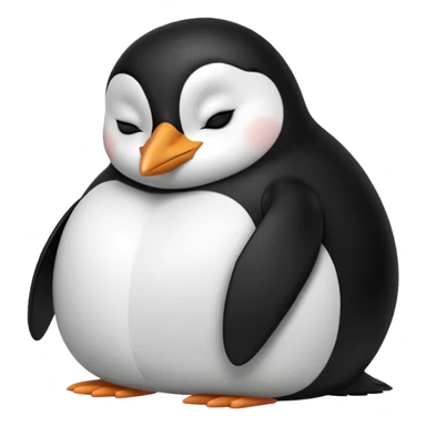 Linux, Tux, Sleeping sticker