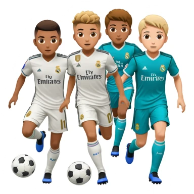 Real Madrid + Inazuma Eleven sticker