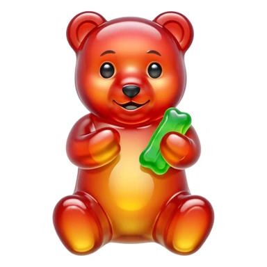 gomita de osito sticker