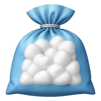 bag of sugar no face sticker