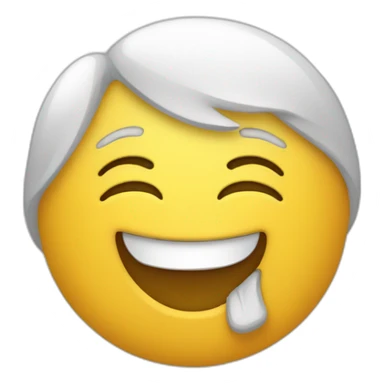 Émoji cœur avec un sourir sticker