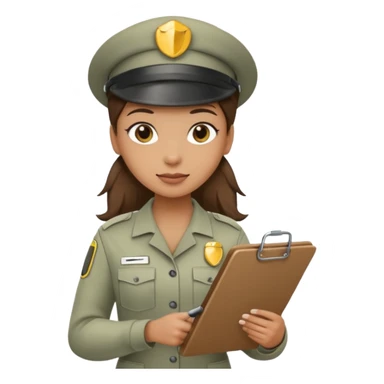 Female zookeeper sticker