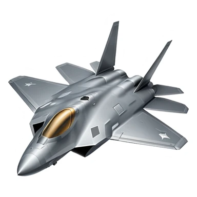 F-22 Raptor fighter jet sticker