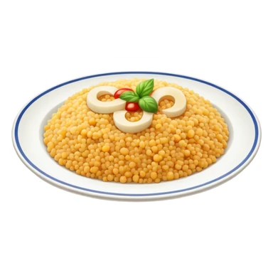 Plato de couscous sticker