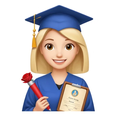 Cosmetology graduate  sticker