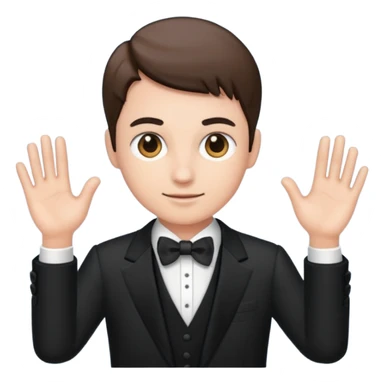 Conducting emoji sticker