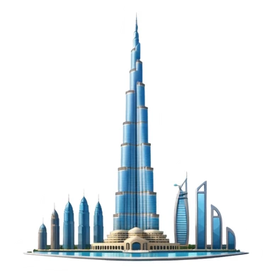 burj khalifa sticker