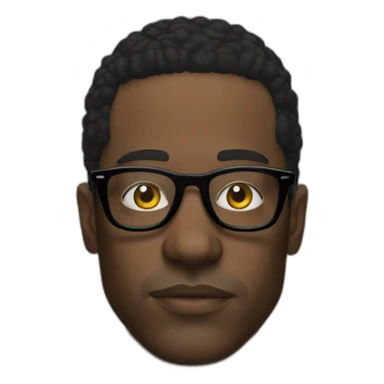 travis scott with glasses sticker