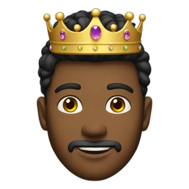 crowned gay prince sticker