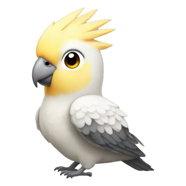 cockatiel bird female sticker