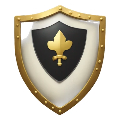 aristocrat shield with a playbutton on it sticker