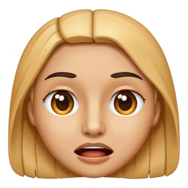 Zipper-Mouth Face sticker