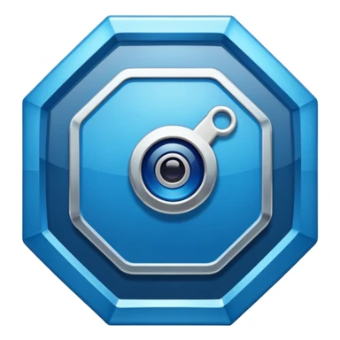 Instagram verification badge emoji with eight edges sticker