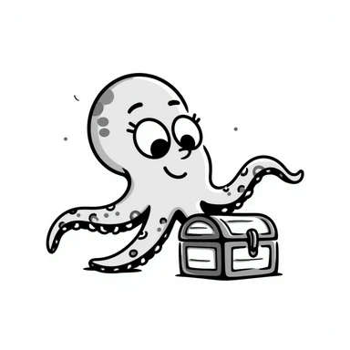 Octopus sticker