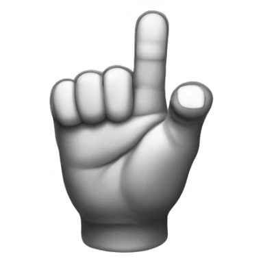 finger point right button sticker