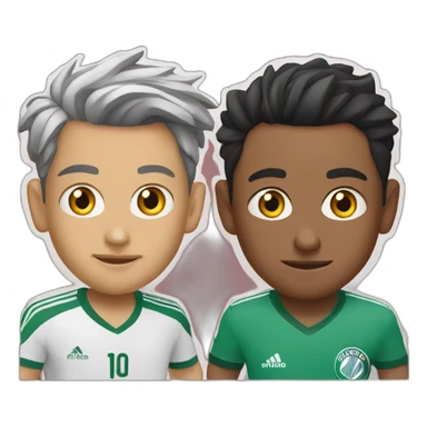 maesut ozil & Osman sticker