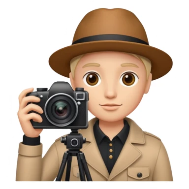 fotógrafo moderno sticker