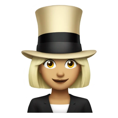 sia wih a top ha sticker