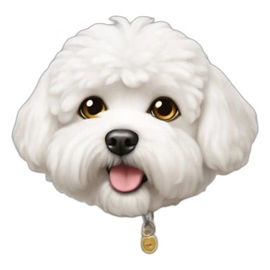 Bichon maltais sticker