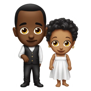 Baby oil with p diddy combs  sticker