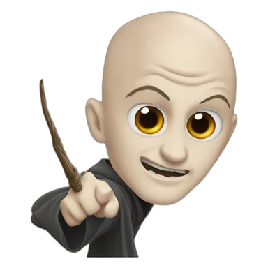 harry potter fighting voldemort sticker