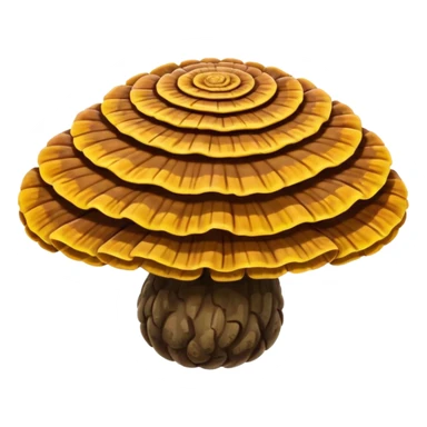 Turkey Tail happy sticker