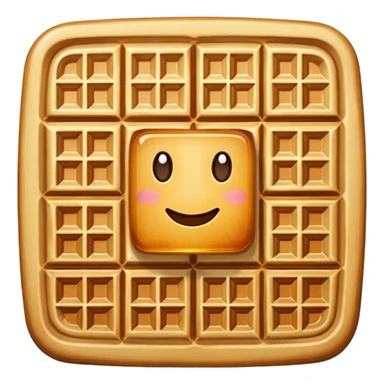 waffle sticker