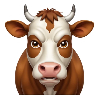 cow mad sticker
