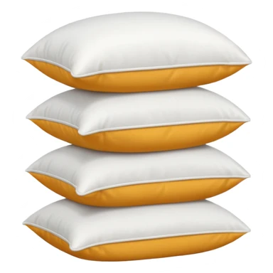 white pillow stack aesthetic  sticker