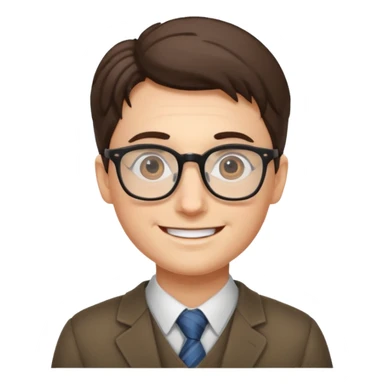 profesor joven  sticker