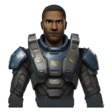 Noble 6 fro Halo Reach  sticker