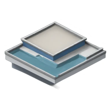 Liquid flat Roof sticker