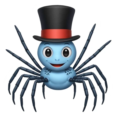 itsy bitsy spider Nursery Rhyme Character sticker