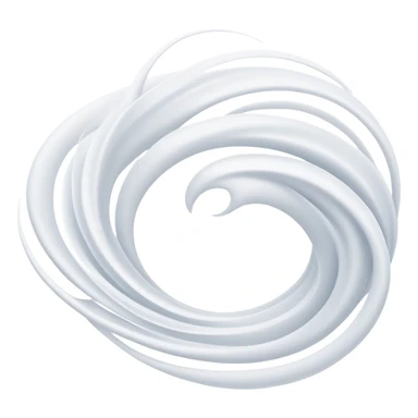 Masculine form made of gentle white flowing energy waves, subtle ethereal silhouette, no color, minimalist abstract design sticker