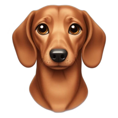 Dachshund named „Jette“ sticker