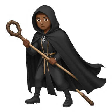 afroamerikan do the staff drag sticker