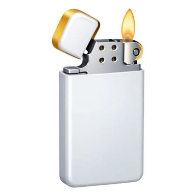 white lighter sticker