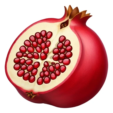 Half Open Pomegranate sticker