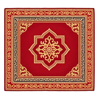 Tapis de prière sticker