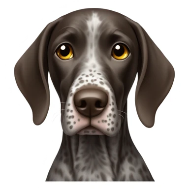 German short haired pointer dog sticker