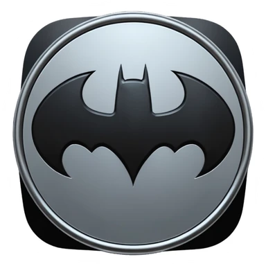 Batman logo sticker