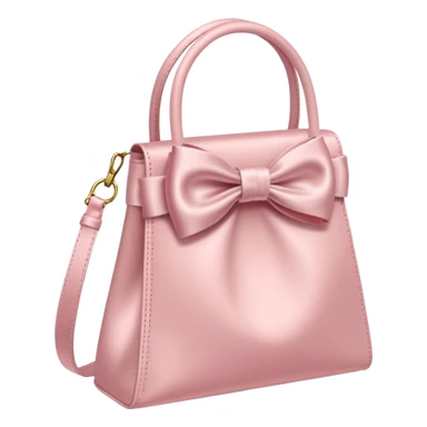 Light Pink Bag With Bow sticker