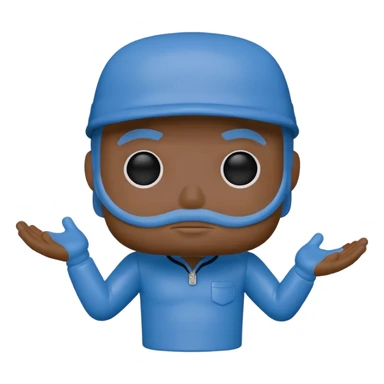 Fanko Pop Man sticker