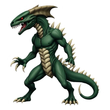  Venom-Marowak-Xenomorph-hybrid-fantasy-creature (full body) sticker