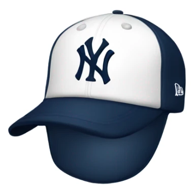 new york yankees baseball cap sticker