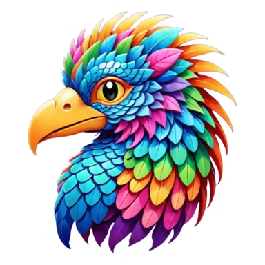 mythical animal sticker