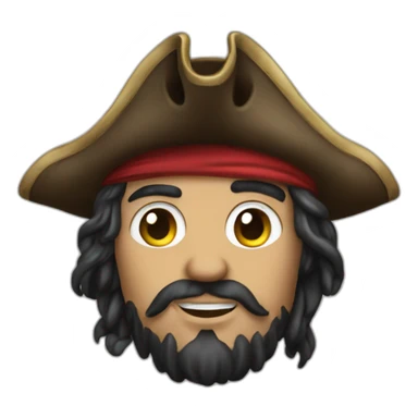 Un pirate amoureux  sticker