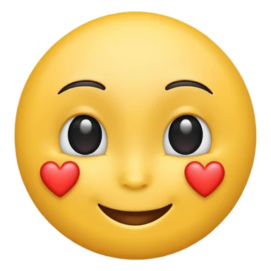 smiling face with heart eyes sticker